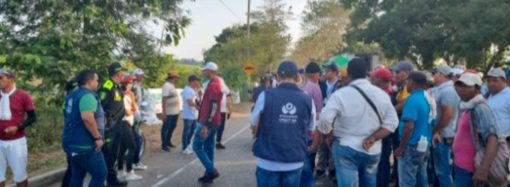 9 municipios del Urabá sin Gas Natural debido a bloqueos en la vía Antioquia - Córdoba