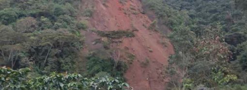 65 municipios en riesgo debido a caída de rocas y derrumbes en Antioquia